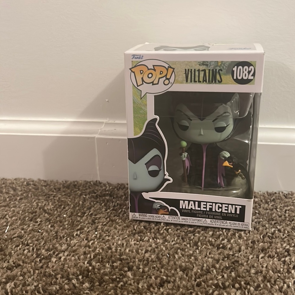 Villains Collection:  Maleficent Funko POP! #1082 New In Box!
